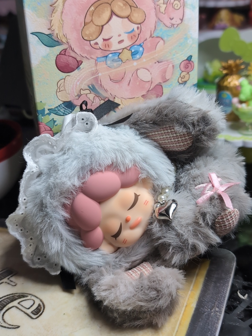 🌟Buy 2 Get 1 FREE-New Wendy Plush Pendant 'Fluffy Ranch' Series- "Fancy Rabbit"